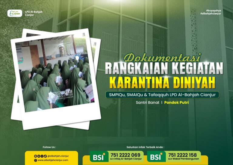 Perkuat Dasar Pembelajaran; Santri Banat Ikuti Karantina Diniyyah SMPIQU & SMAIQU