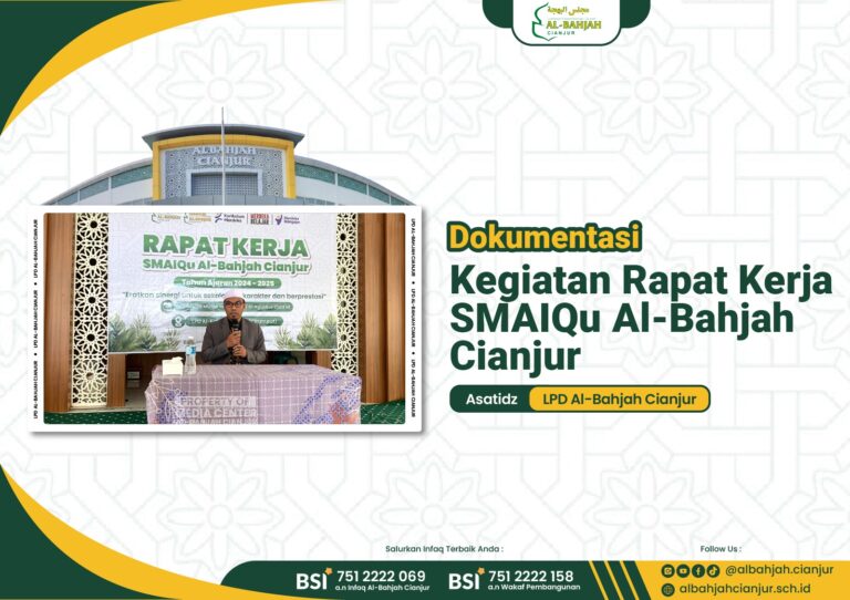 RAKER SMAIQu; Eratkan Sinergi untuk Sekolah Berkarakter dan Berprestasi